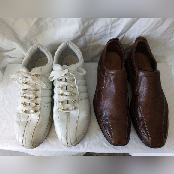 Men's Size 11.5 Shoe Bundle Cole Haan X Nike Air/Lugz - Picture 1 of 12